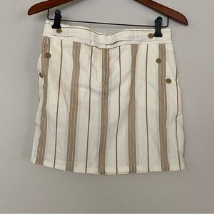Joseph Striped Mini Skirt